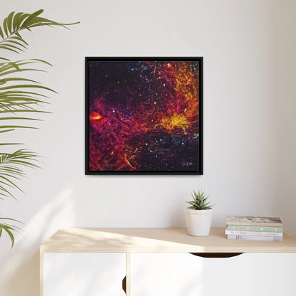 Nebula Fine Art Photography Canvas Prints with Frames by Queennoble