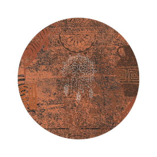 Meditation Multi-Purpose Designer round Rug MOROCCO