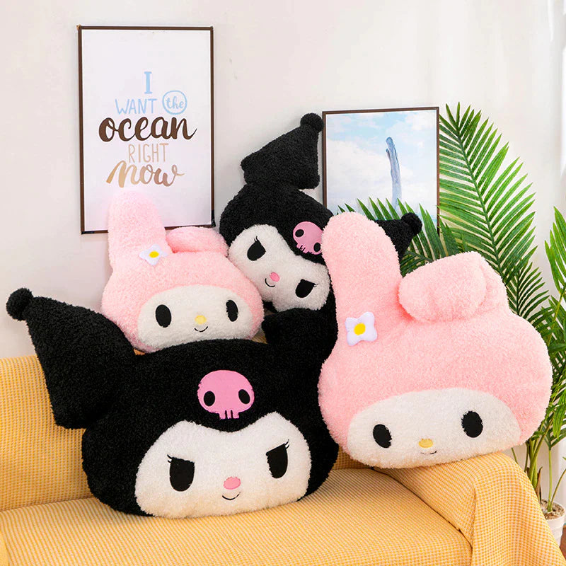 Oversized Sanrio Melody Pillow Cushion Cute Cartoon Doll Sofa Valentine'S Day Girlfriend Birthday Present Kawaii Plush Toys