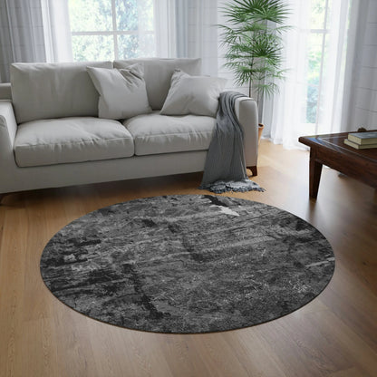 Meditation Multi-Purpose Designer round Rug ABSTRACT | Minimal by QN