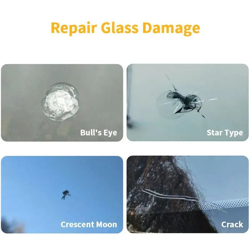 DIY Car Windshield Cracked Repair Tool Upgrade Auto Glass Repair Fluid Auto Window Scratch Crack Restore Car Accessories