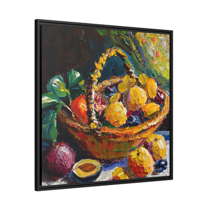 FRUITS Framed Canvas Wall Art - by Queennoble