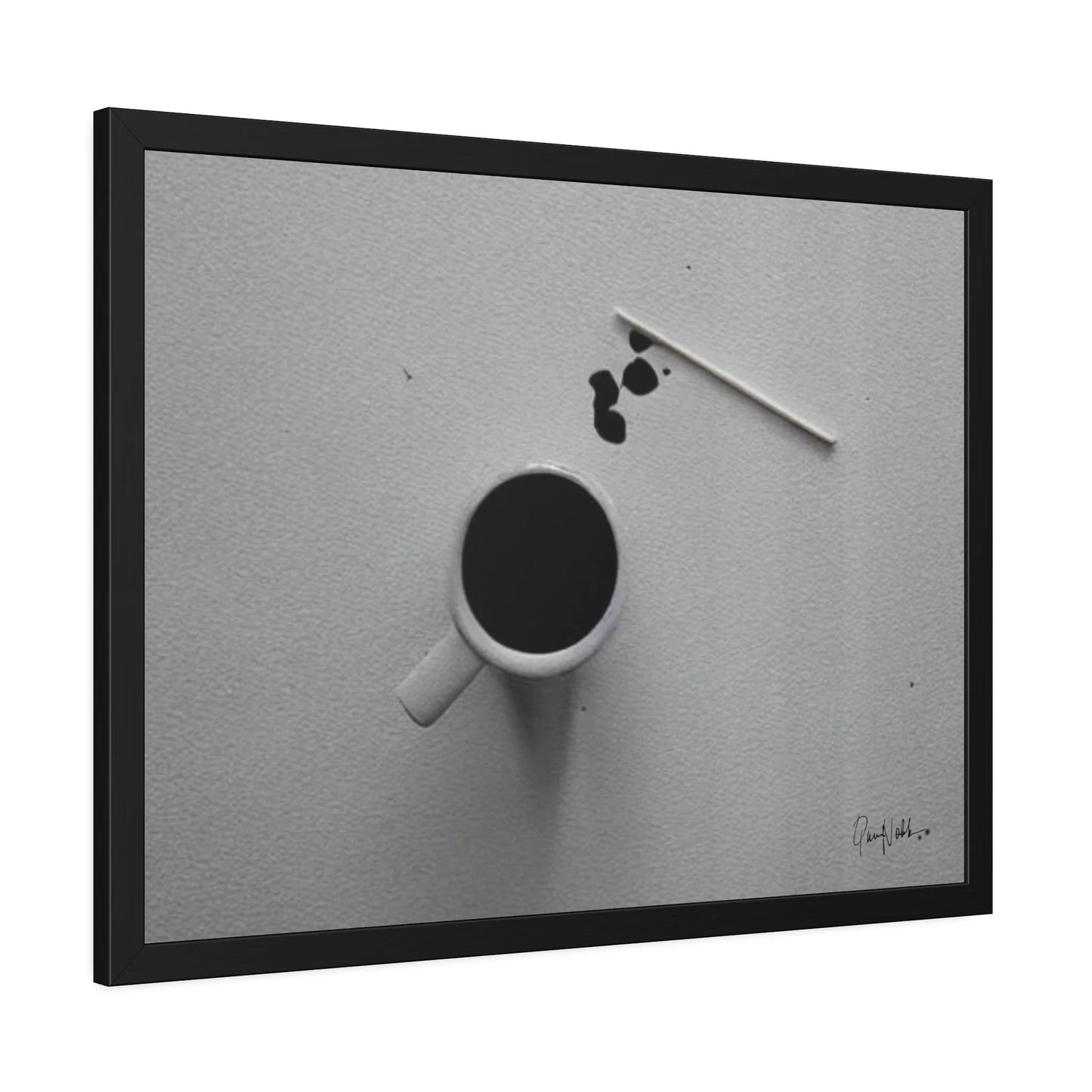 COFFEE Fine Art Photography Prints with Frames - Minimal by Queennoble