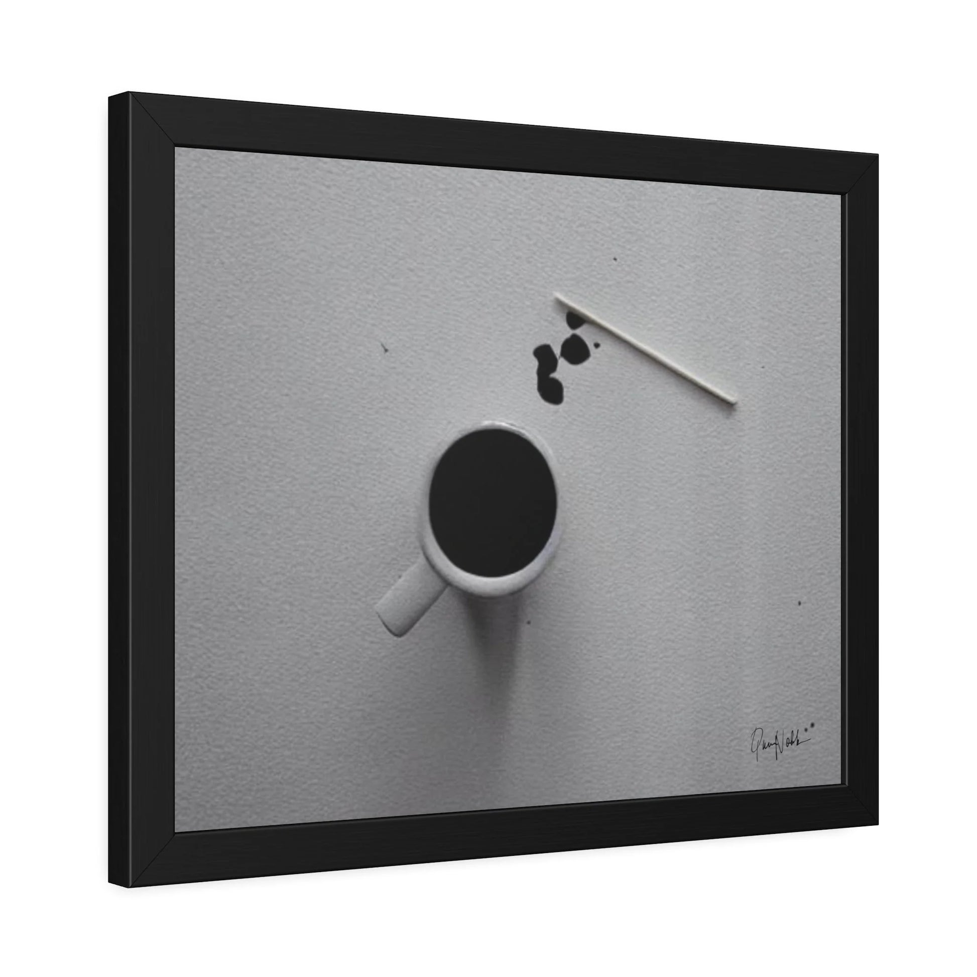 COFFEE Fine Art Photography Prints with Frames - Minimal by Queennoble