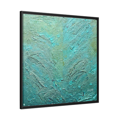 Canvas Wall Art Matte with Frame & Eco- Friendly SEA - by Queennoble