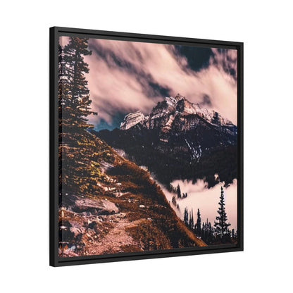 Mountains Fine Art Photography Canvas Prints with Frames by Queennoble