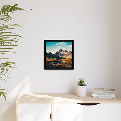 Mountain Fine Art Photography Canvas Prints with Frames by Queennoble