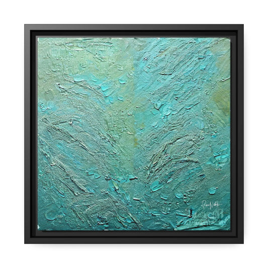 Canvas Wall Art Matte with Frame & Eco- Friendly SEA - by Queennoble