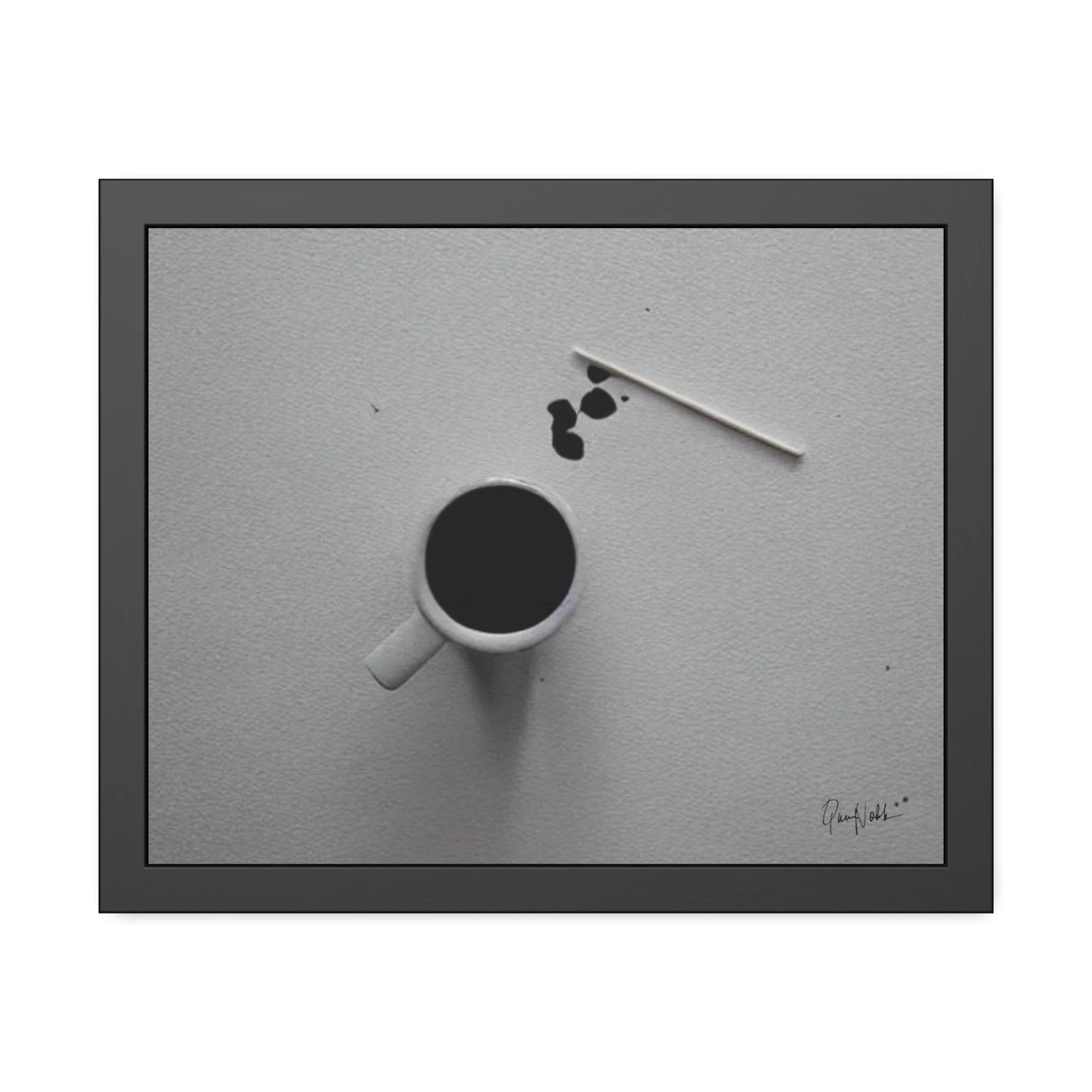 COFFEE Fine Art Photography Prints with Frames - Minimal by Queennoble