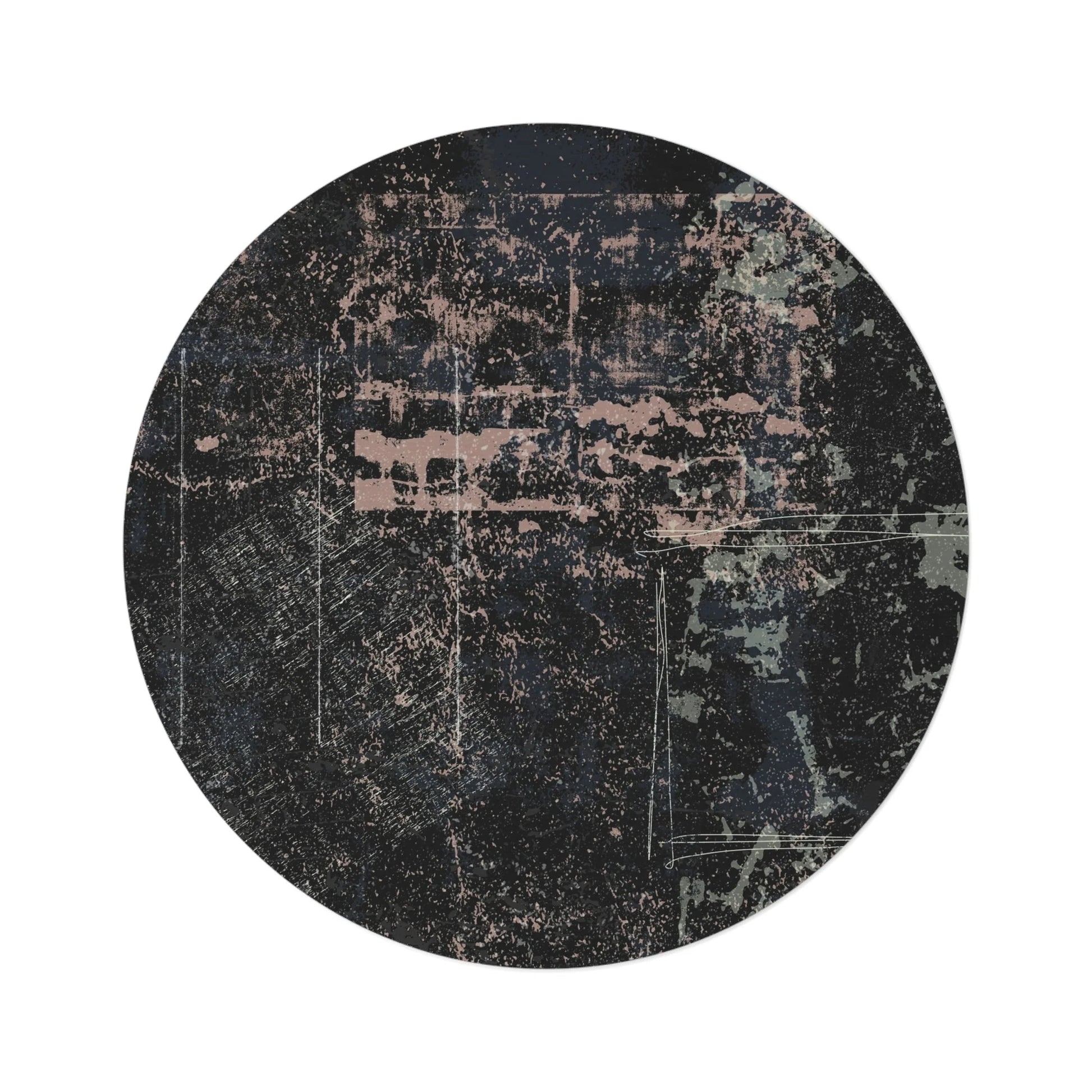 Meditation Multi-Purpose Designer round Rug DREAM | Minimal by QN