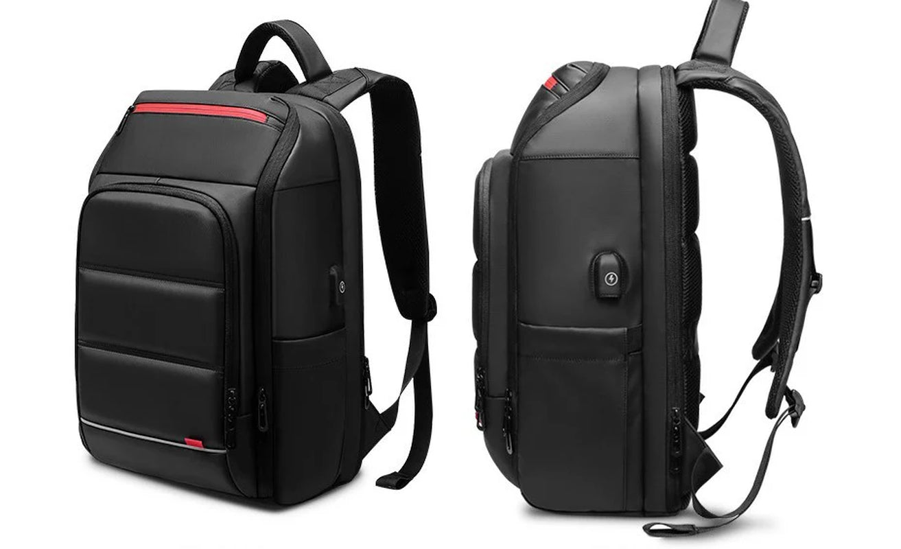 Waterproof Backpack with Multifunctional External USB Charge Port Laptop Bag