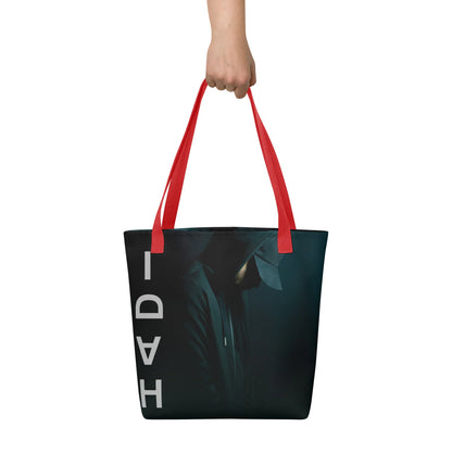 Enigma Tote Bag Design by Hadiarts