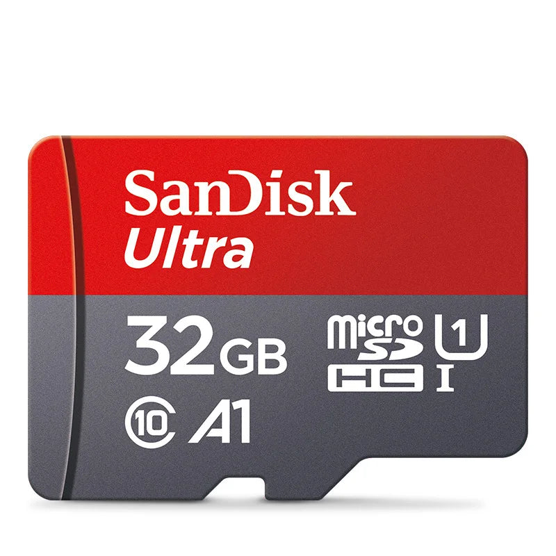 SanDisk Micro SD Memory Ultra TF Flash Card A1 V10 C10 U1 32GB 64G 128G 256G for Camera Phone Nintendo Switch Tablet Drone