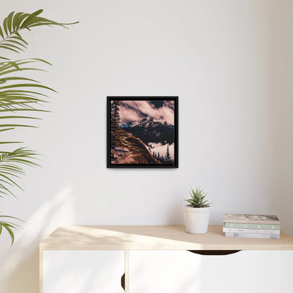 Mountains Fine Art Photography Canvas Prints with Frames by Queennoble