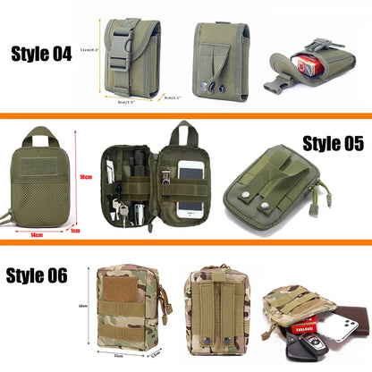 Ophidian  Bags Molle Pouches Gear Waist Bag Men Phone Pouch Camping Hunting Accessories Belt Fanny Pack EDC Pack