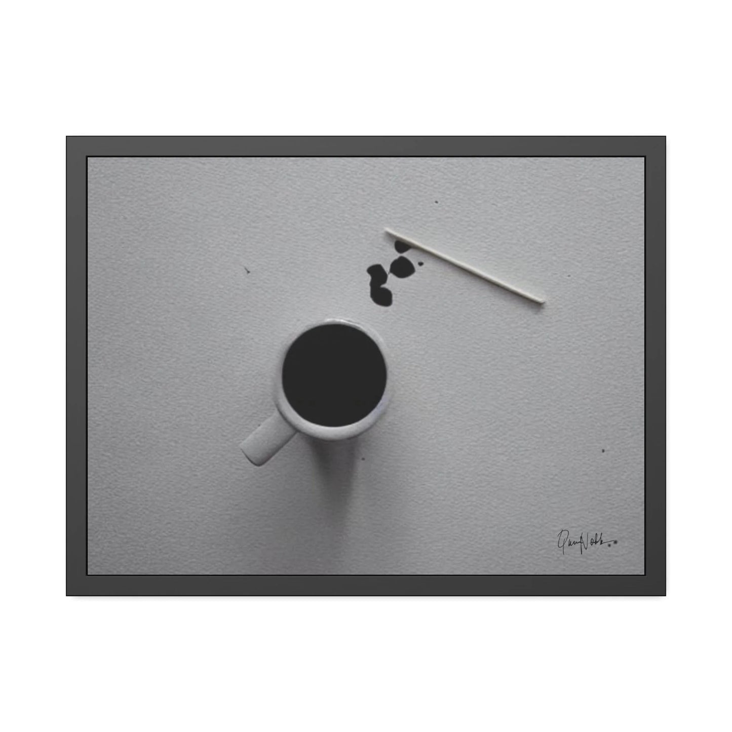 COFFEE Fine Art Photography Prints with Frames - Minimal by Queennoble