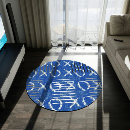 Meditation Multi-Purpose Designer round Rug SAILOR