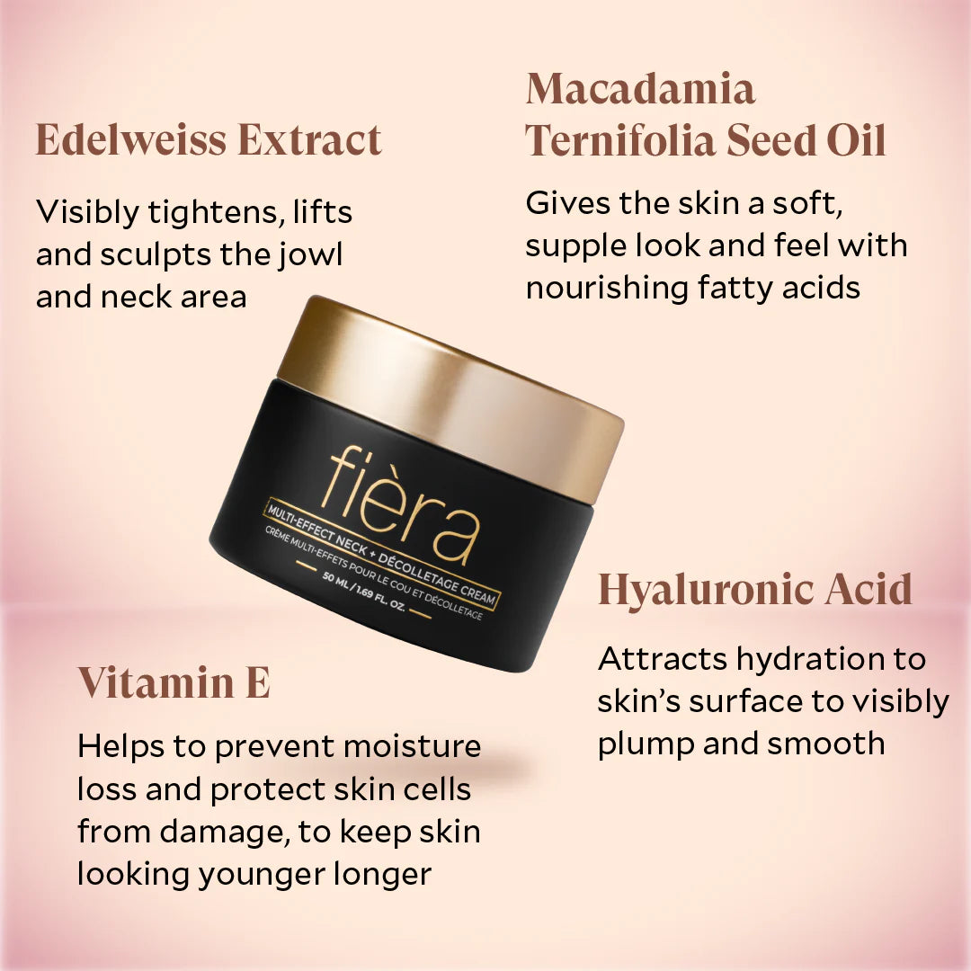 Fièra Multi-Effect Neck + Décolletage Cream