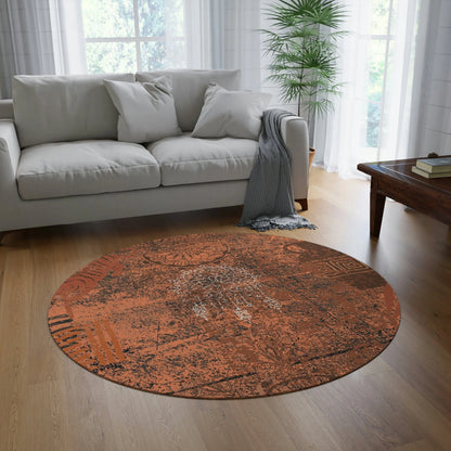 Meditation Multi-Purpose Designer round Rug MOROCCO