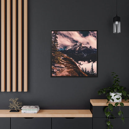 Mountains Fine Art Photography Canvas Prints with Frames by Queennoble