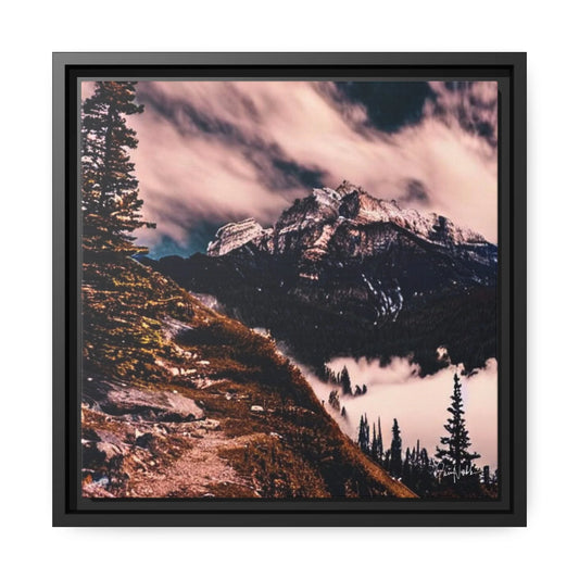 Mountains Fine Art Photography Canvas Prints with Frames by Queennoble