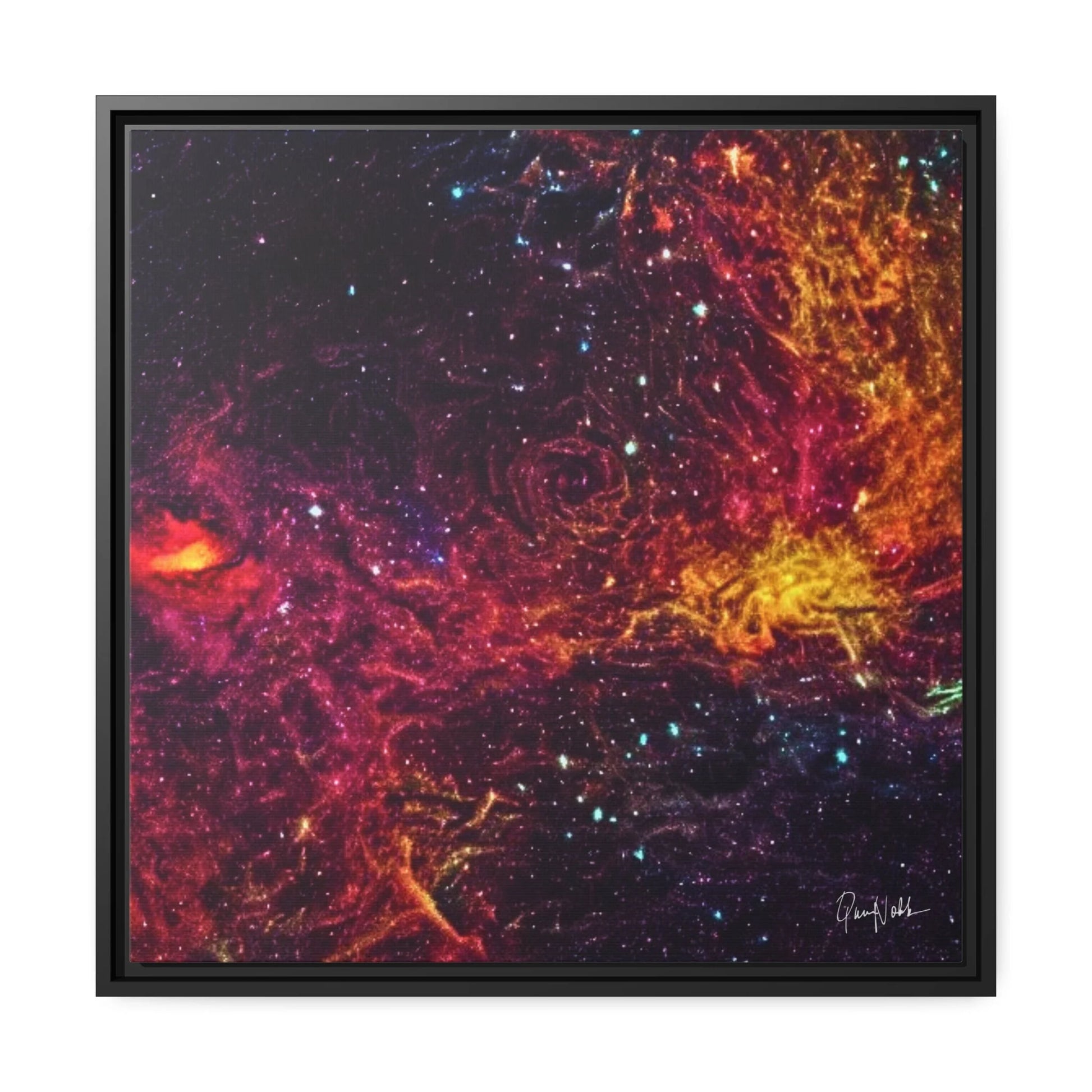 Nebula Fine Art Photography Canvas Prints with Frames by Queennoble