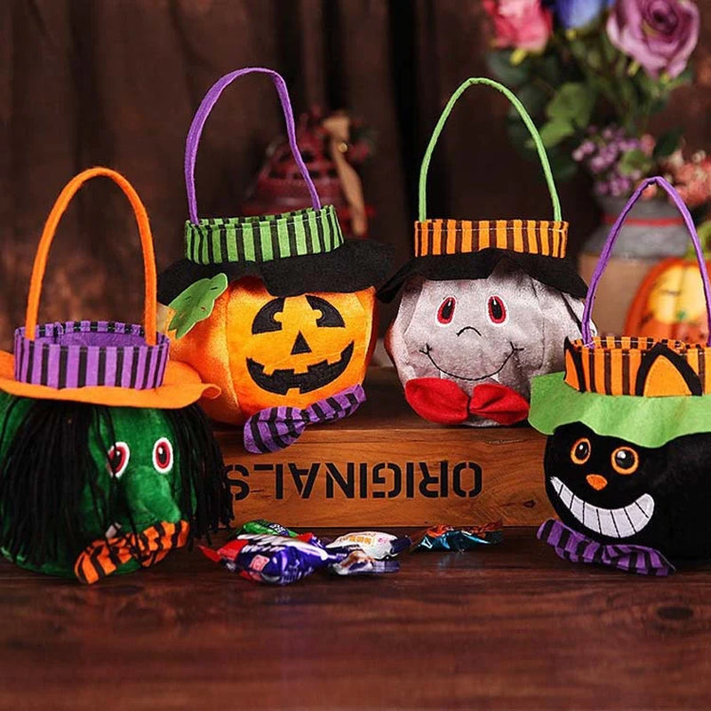 Halloween Candy Bags Cute Gift Bag Pumpkin Witch Candy Boxes