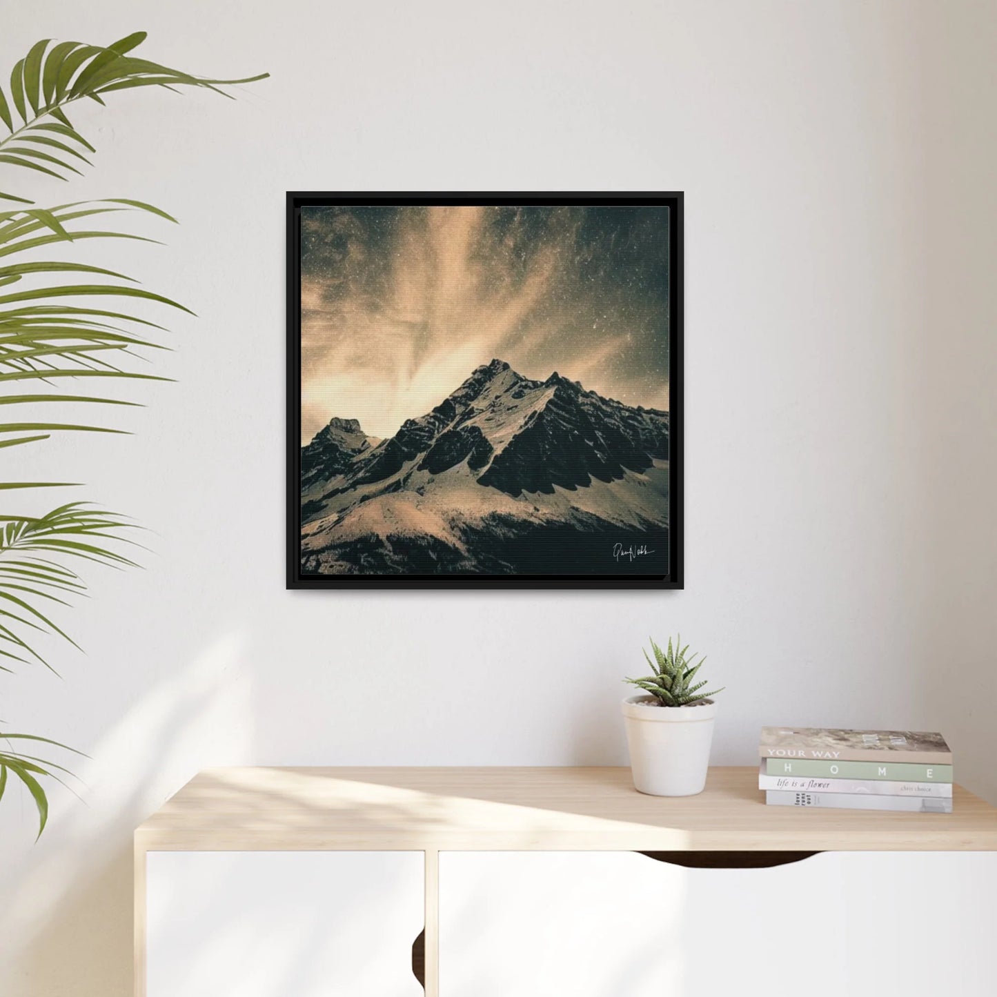 Landscape Fine Art Photography Canvas Prints with Frames by Queennoble